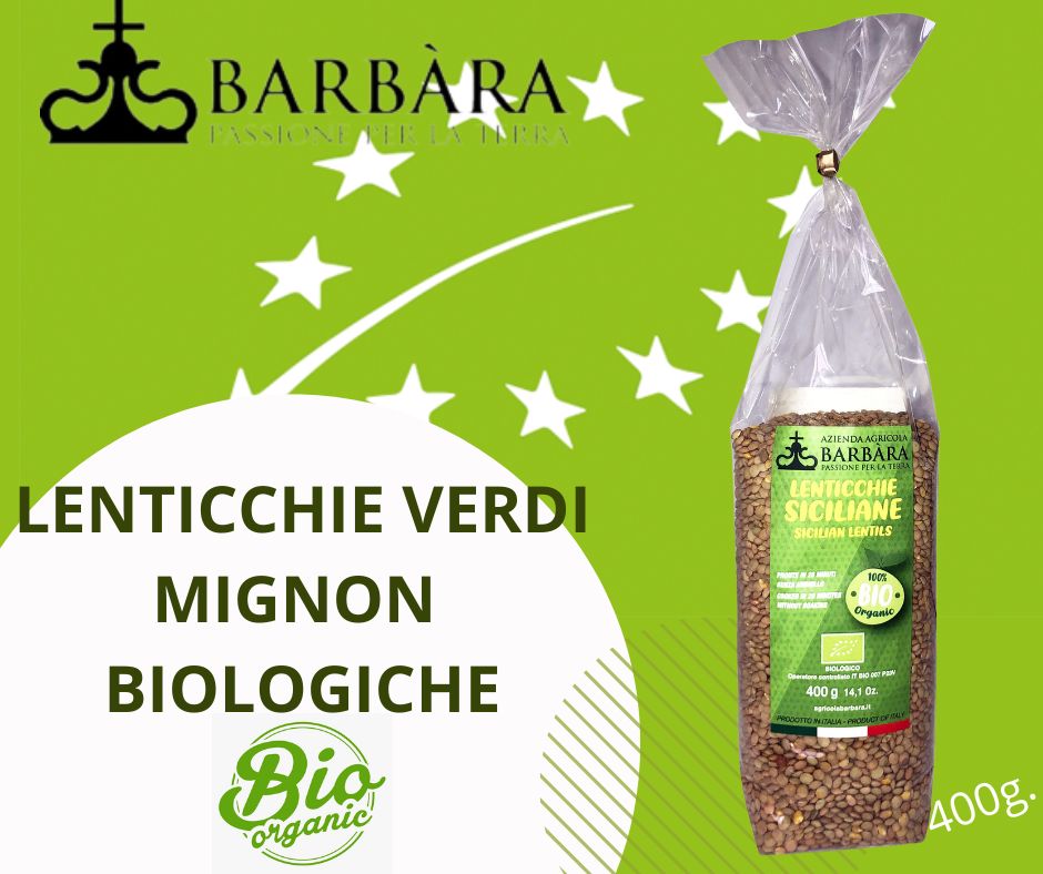 LENTICCHIE VERDI MIGNON BIOLOGICHE